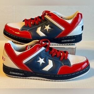 Converse Weapon Sneakers Puerto Rico Color way Mens Size 14 Shoes Unworn